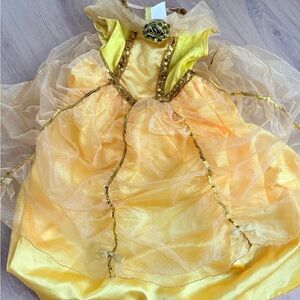 Golden Princess Kids Costume